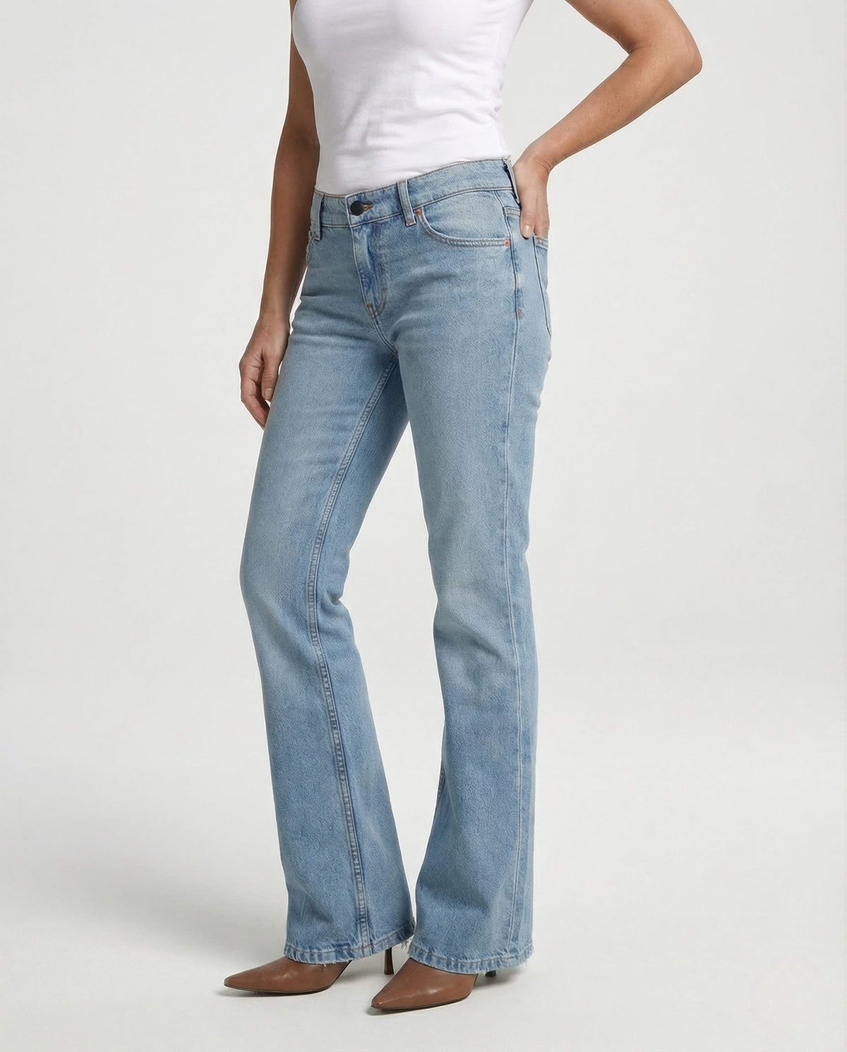 Valentina High Waisted Stretch Bootcut Jeans_2