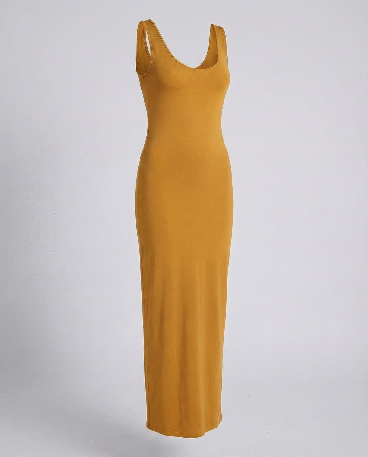 Danielle Scoop Neck Bodycon Maxi Dress_14