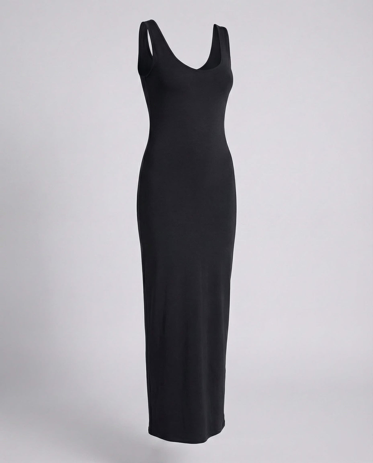 Danielle Scoop Neck Bodycon Maxi Dress_9