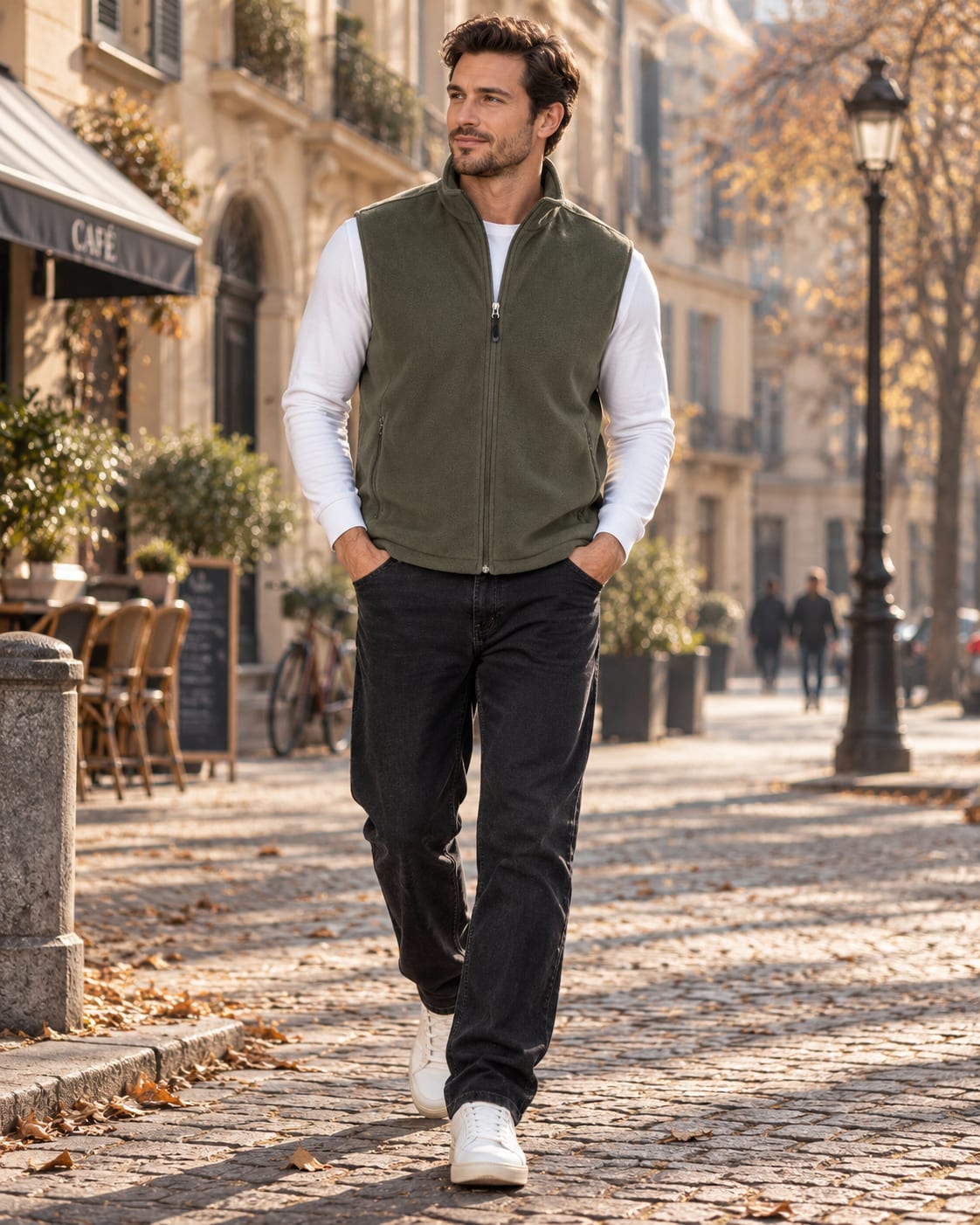 Archer Full Zip Fleece Vest_2