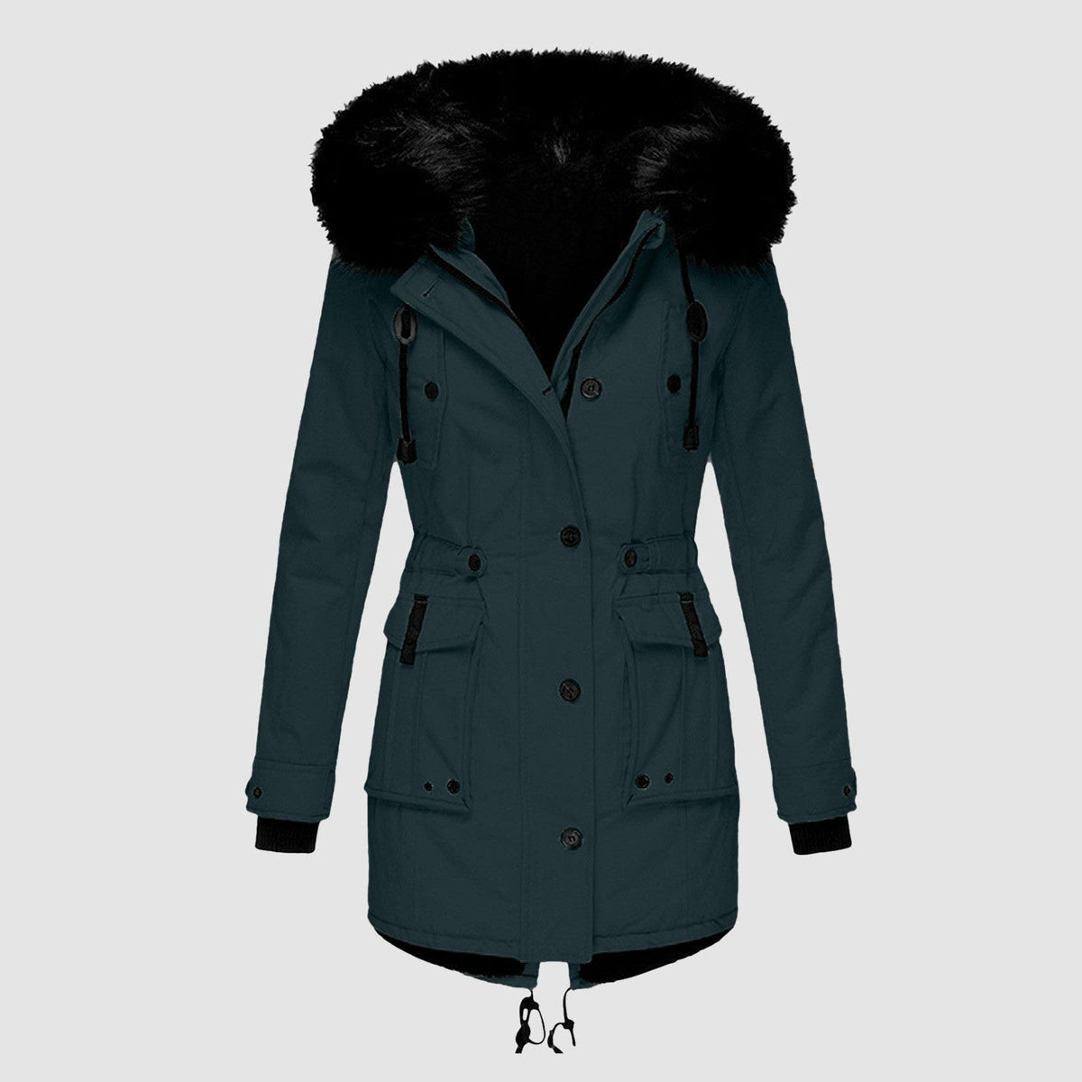 Alma Faux Fur Hooded Winter Coat_7