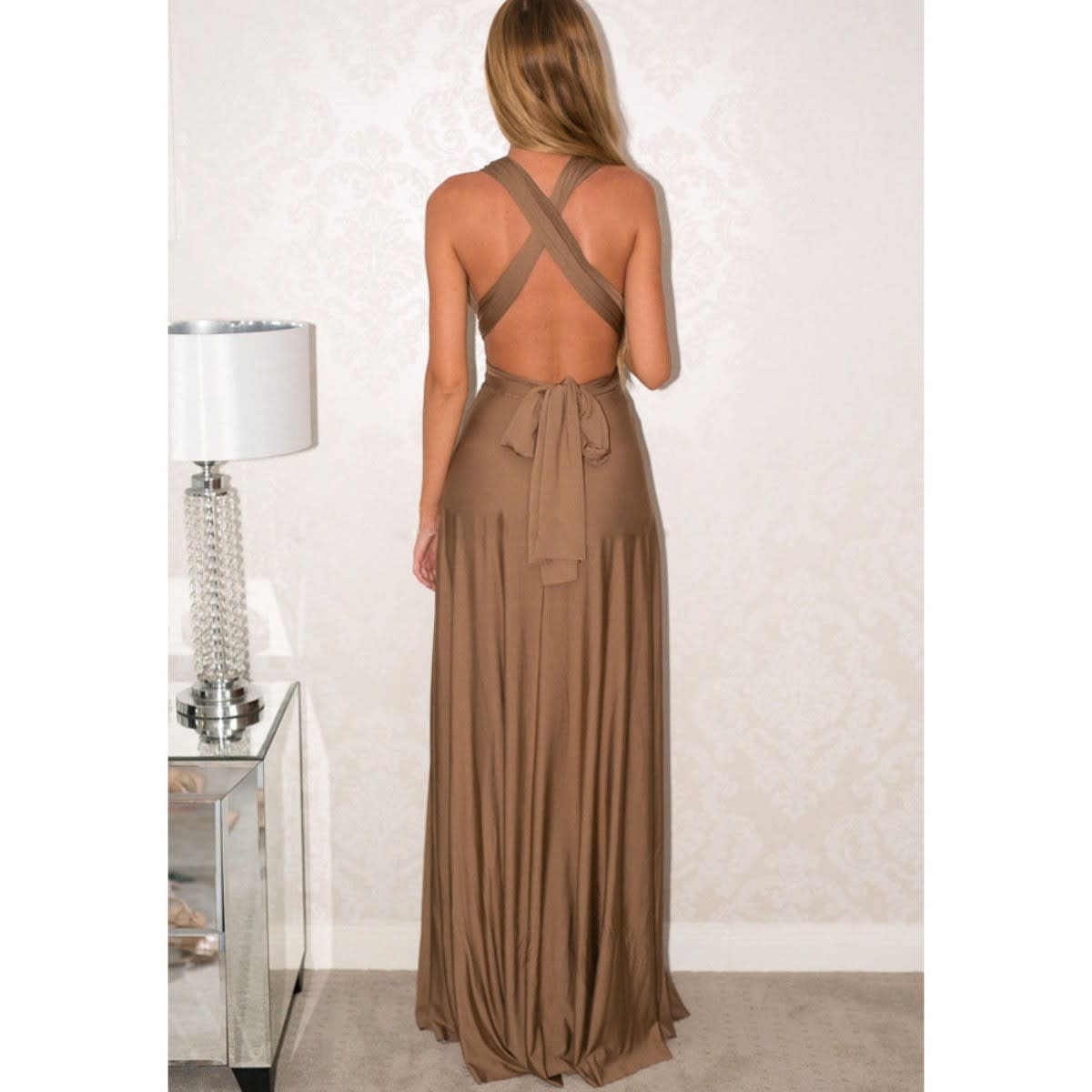 Allegra Backless Multiway Bandage Party Maxi Dress_14