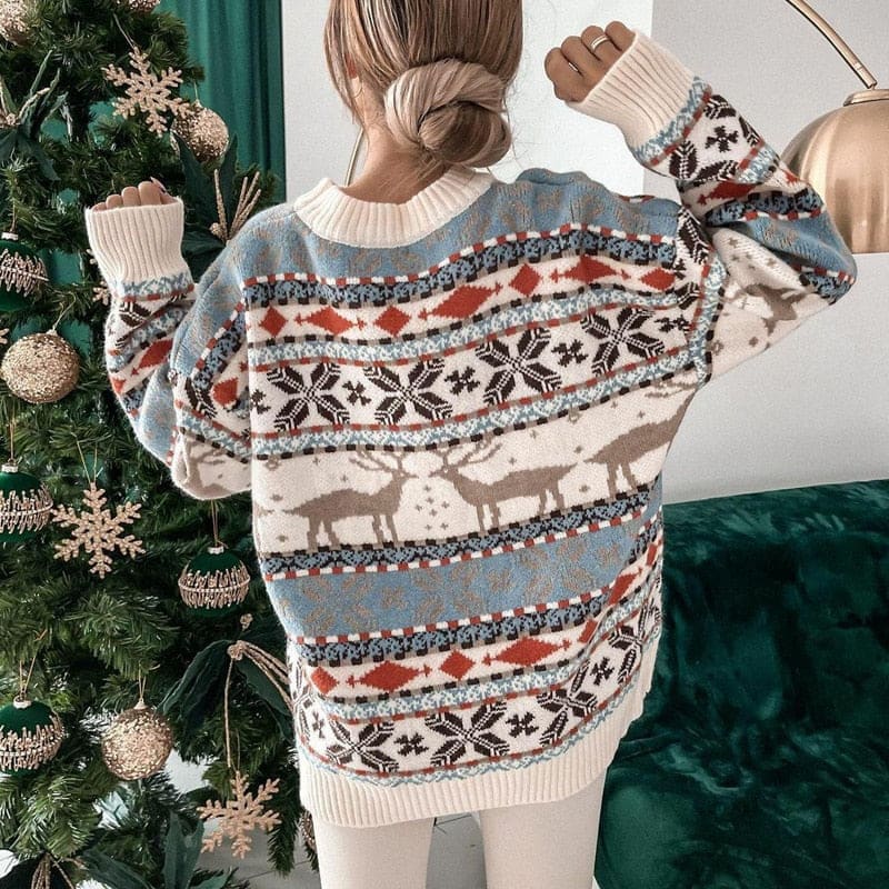 Pippa Nordic Reindeer Christmas Sweater_14