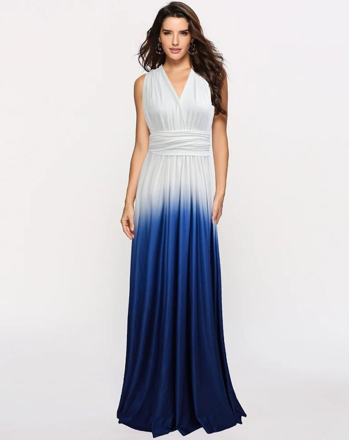 Sloane Convertible Multiway Bandage Party Maxi Dress_2