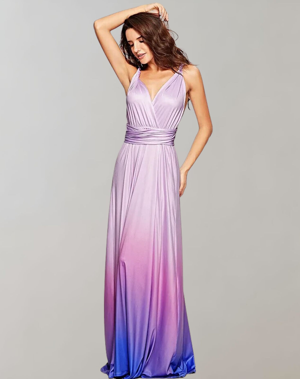 Sloane Convertible Multiway Bandage Party Maxi Dress_7