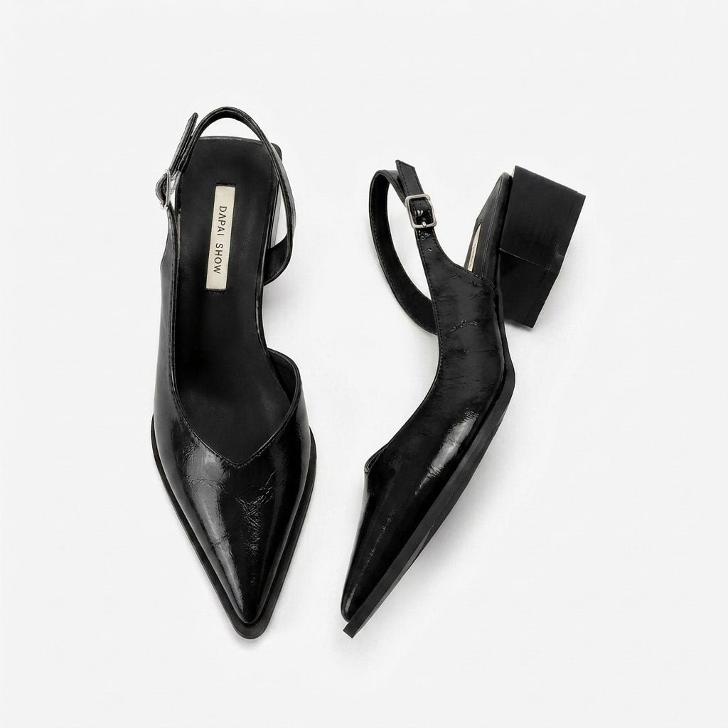 Philippa Pointed Toe Slingback Block Heels_3