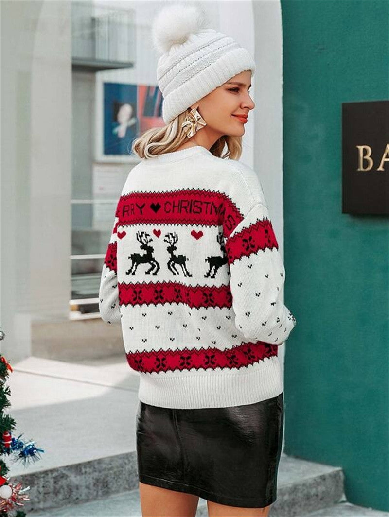 Mary Christmas Knit Sweater
