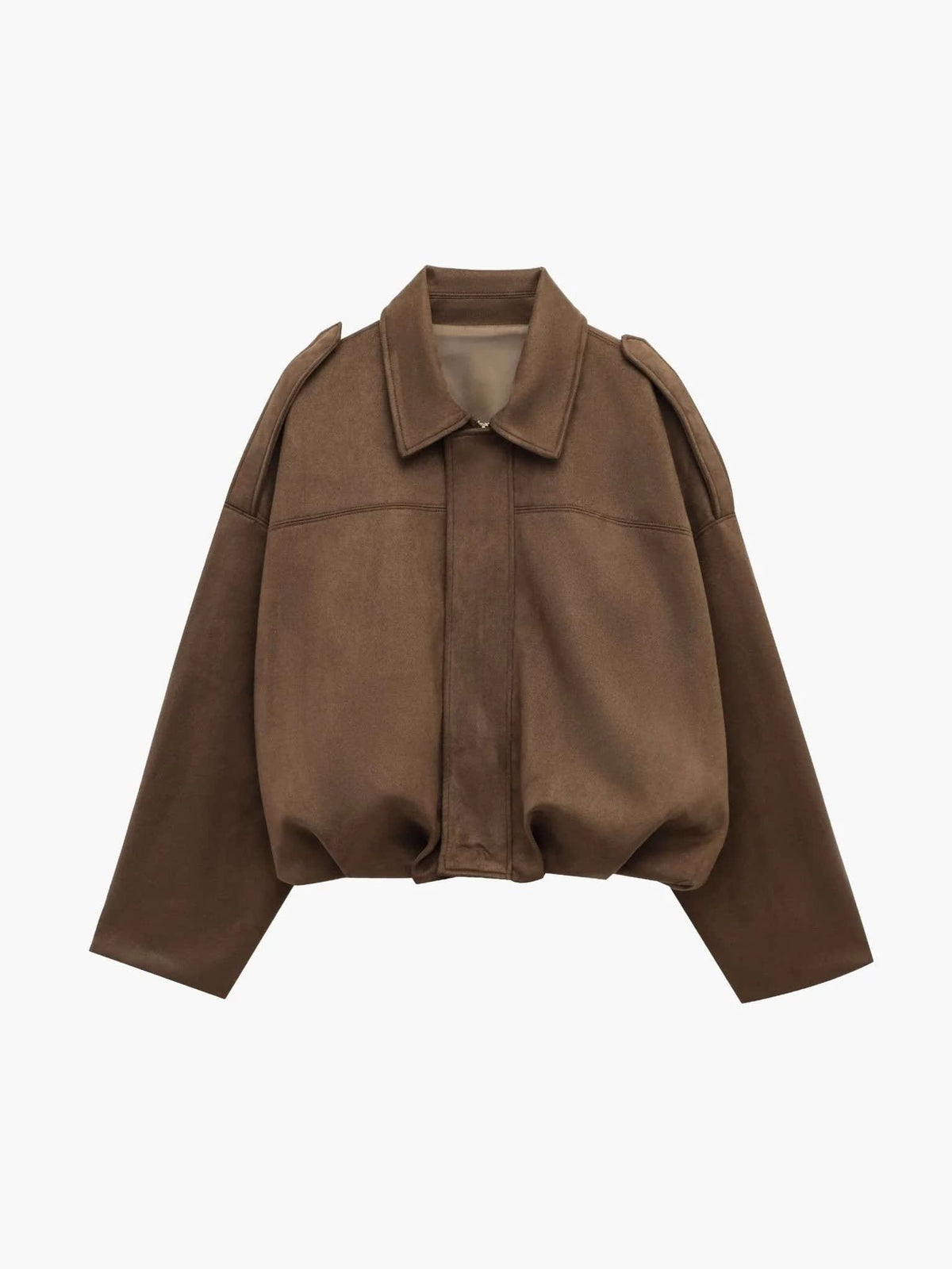 Brynn Faux Suede Oversized Bomber Jacket_11