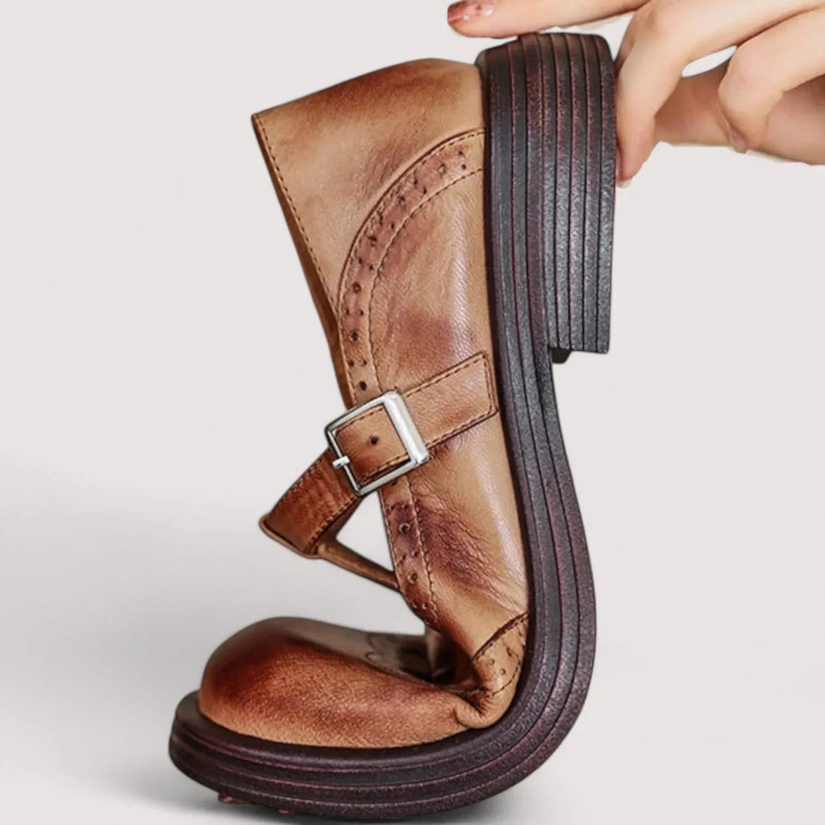Janet Non-Slip Mary Jane Orthopedic Shoes_4