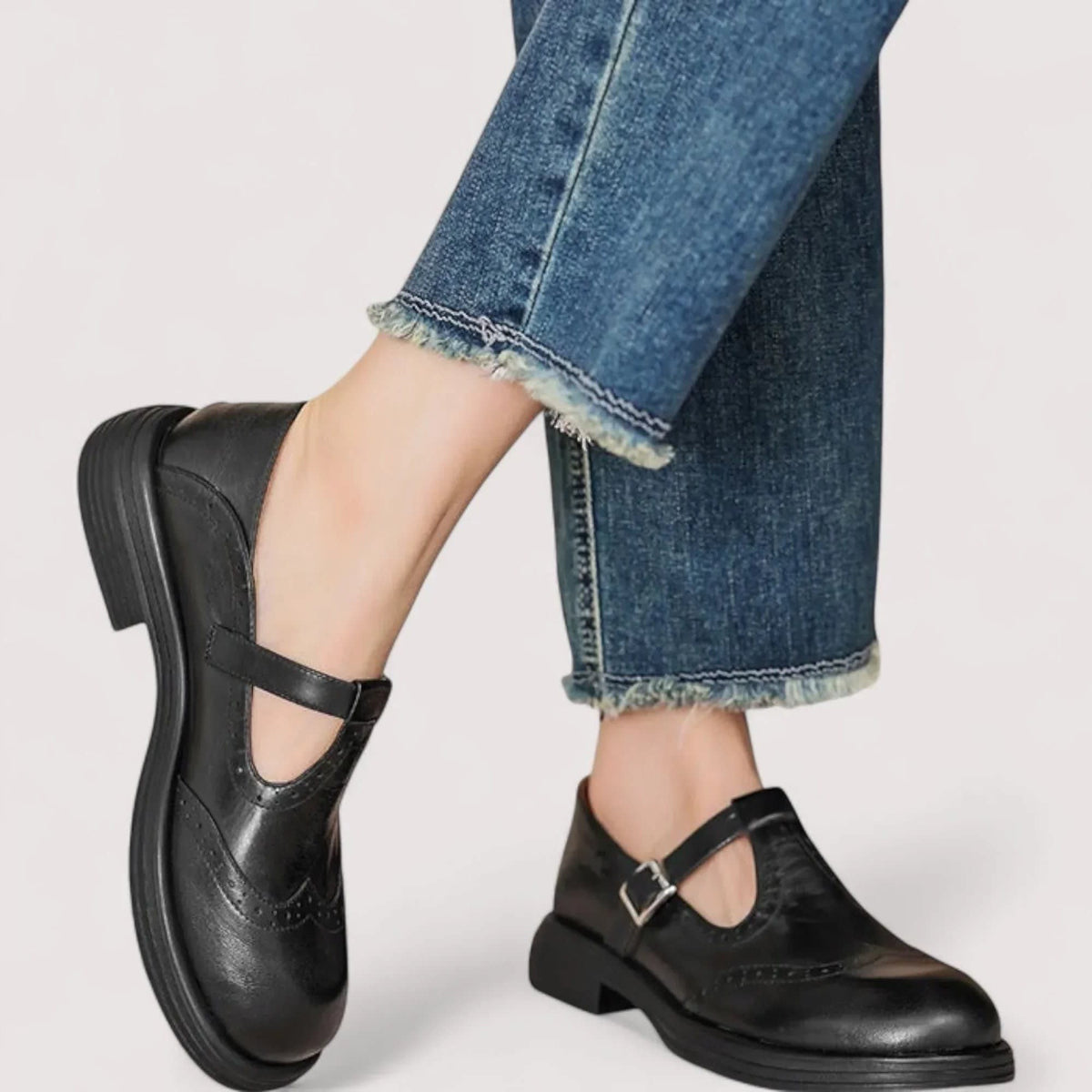 Janet Non-Slip Mary Jane Orthopedic Shoes_5