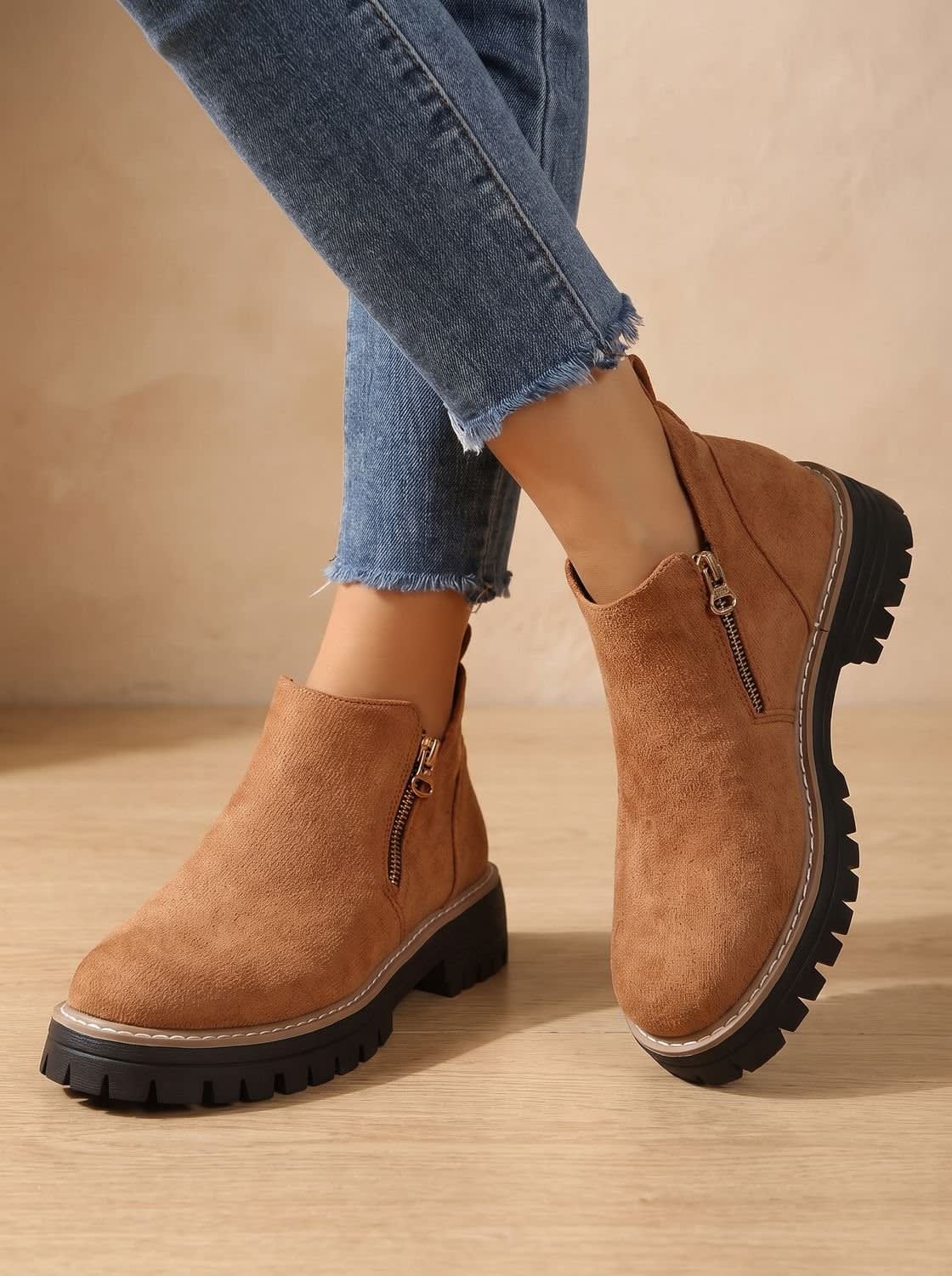 Miranda Arch Support Non-Slip Orthopedic Boots_10