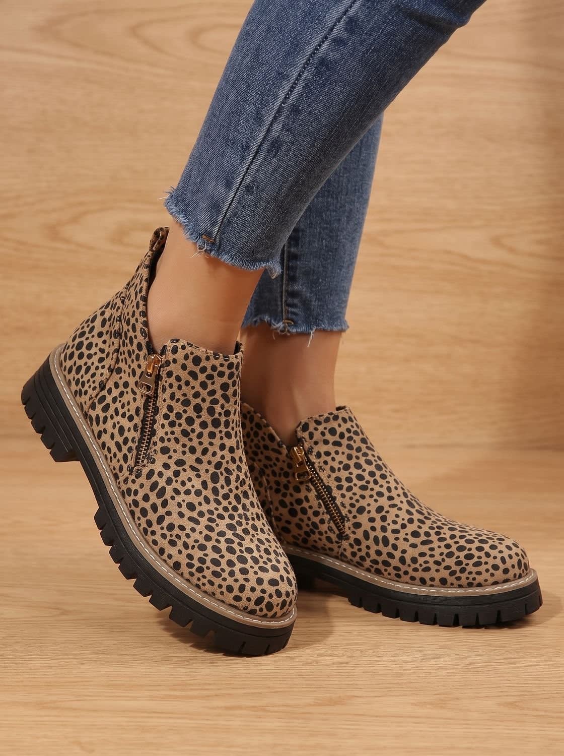 Miranda Arch Support Non-Slip Orthopedic Boots_2