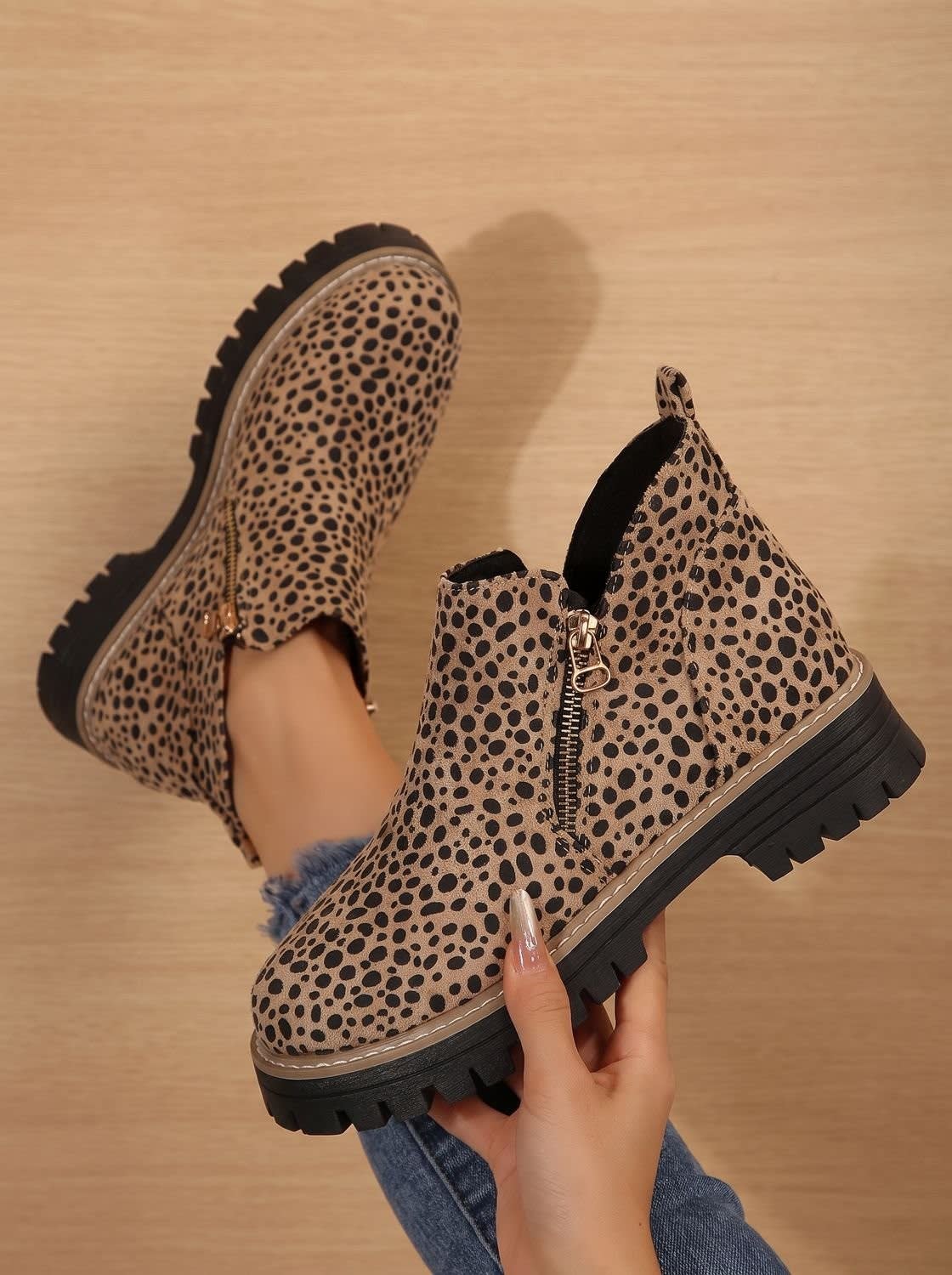 Miranda Arch Support Non-Slip Orthopedic Boots_3