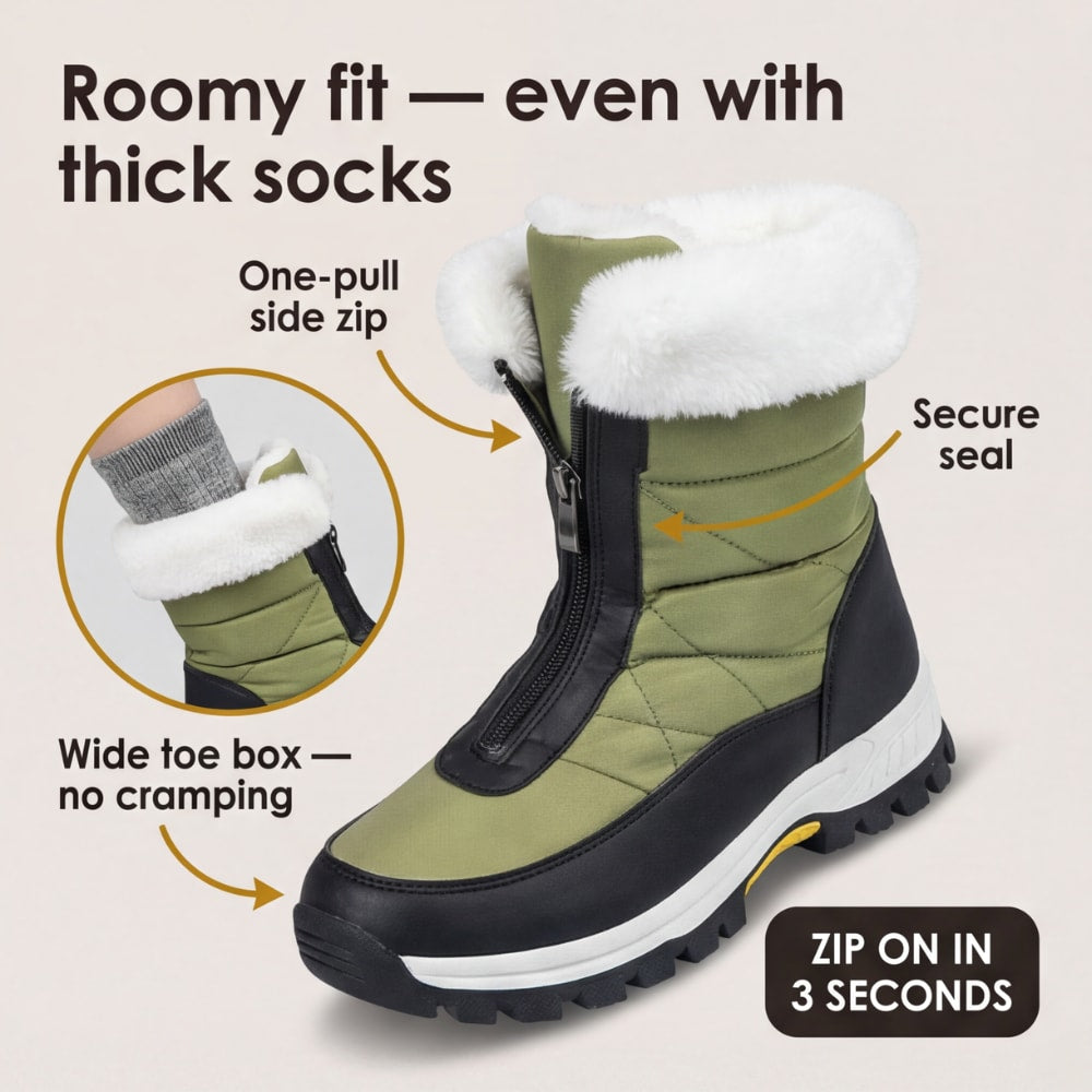 Elodie Waterproof Fur Lined Winter Boots_8