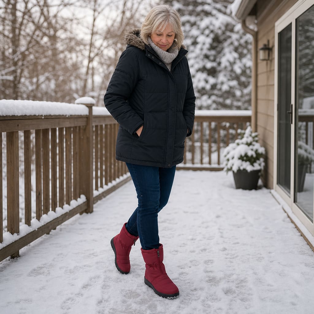 Delia Quilted Zip Up Snow Boots_3