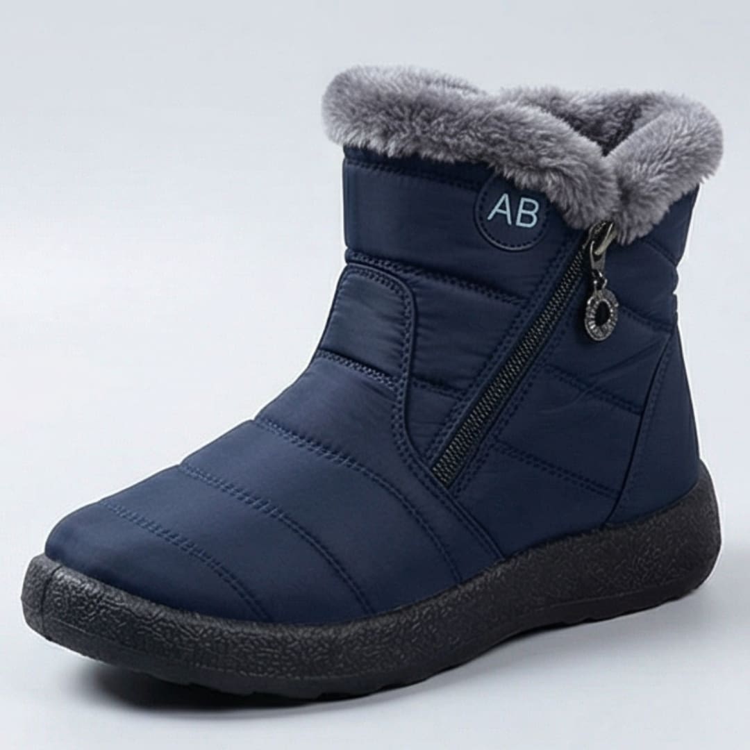 Rhea Fur Lined Side Zip Winter Boots_15