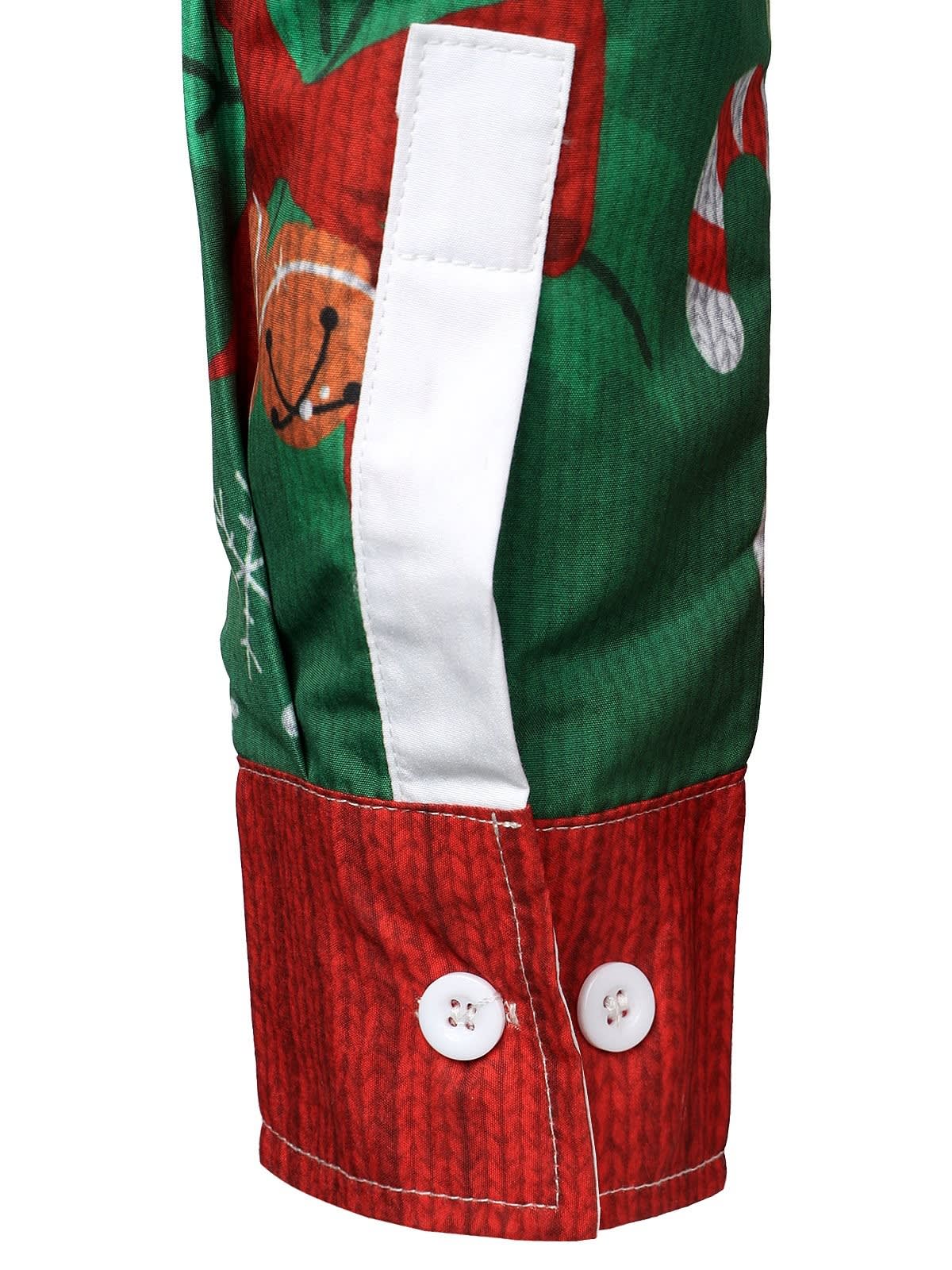 Nolan Gingerbread Print Ugly Christmas Shirt_7