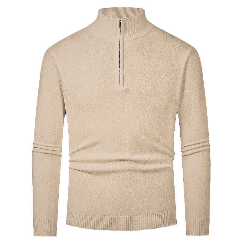 Matteo Slim Fit Half Zip Sweater_12