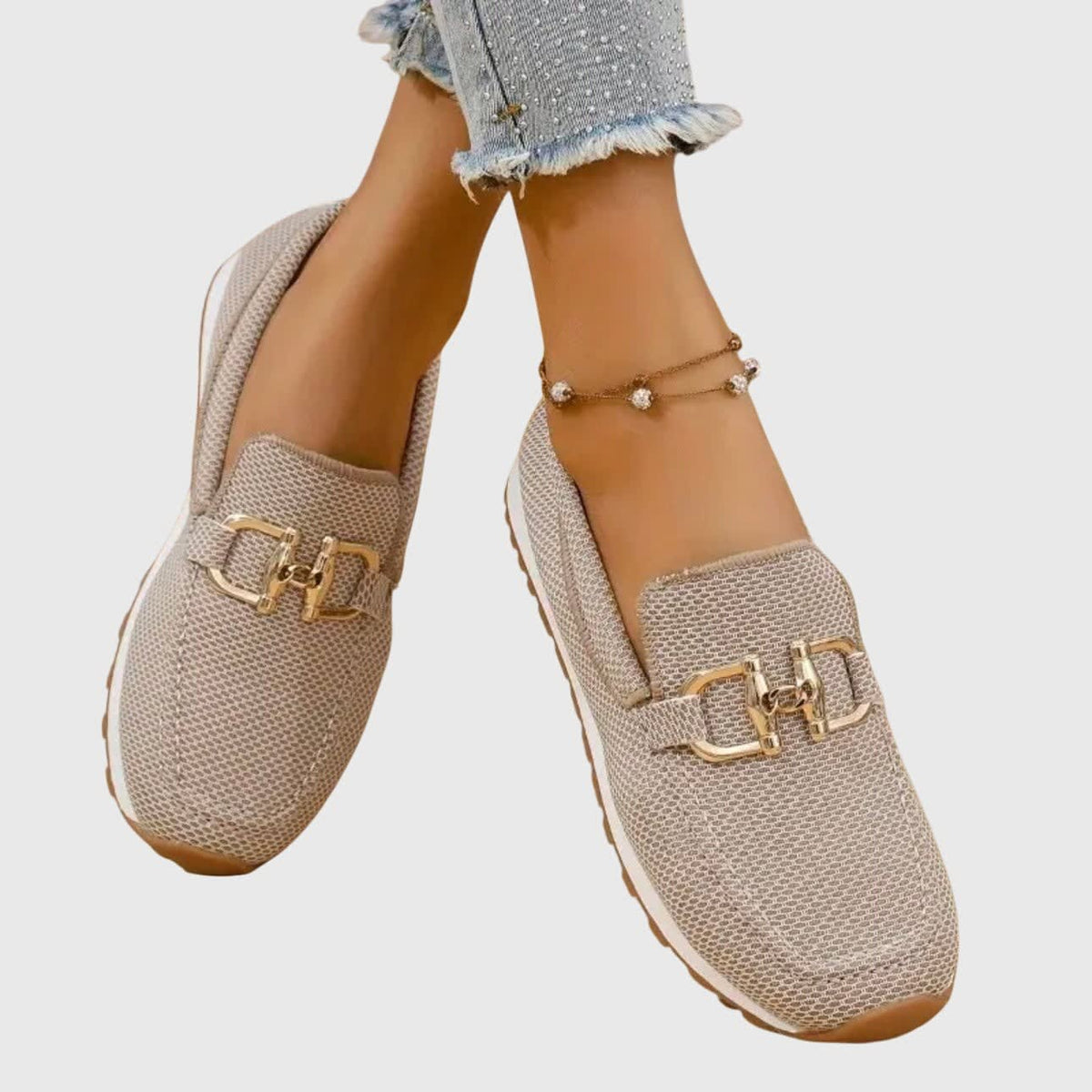 Tessa Cushioned Breathable Orthopedic Loafers_5