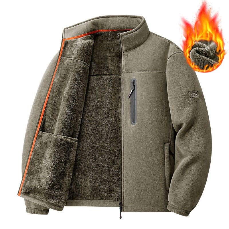 Victor Windproof Sherpa Fleece Jacket_1