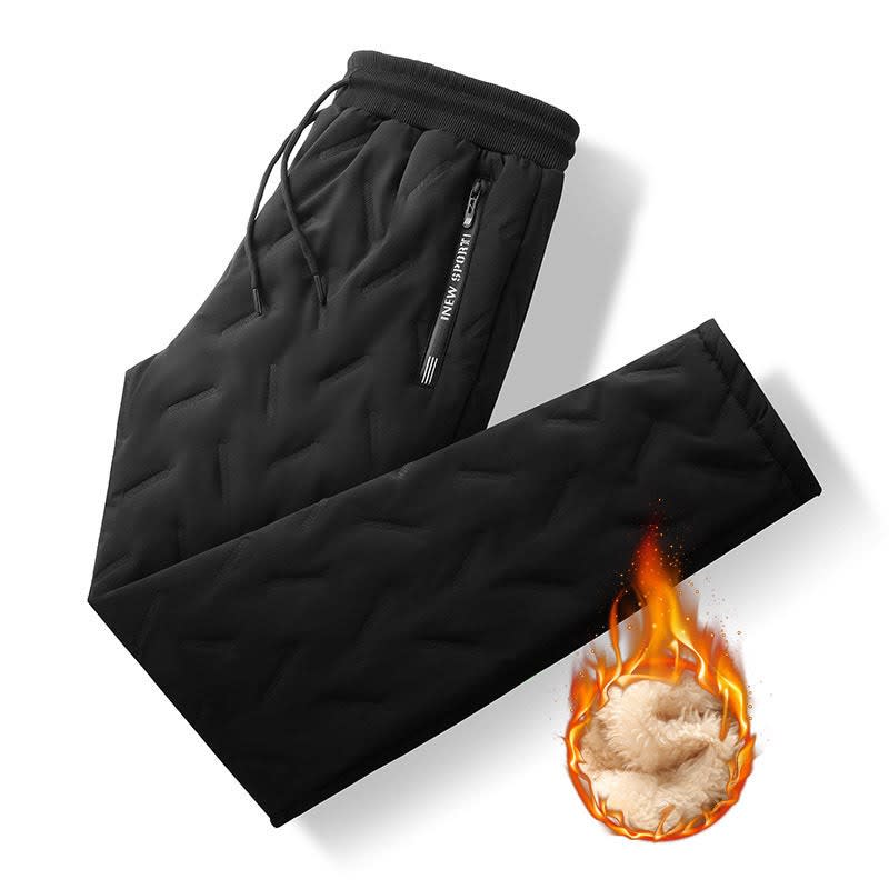 Wayne Quilted Sherpa Fleece Joggers_3