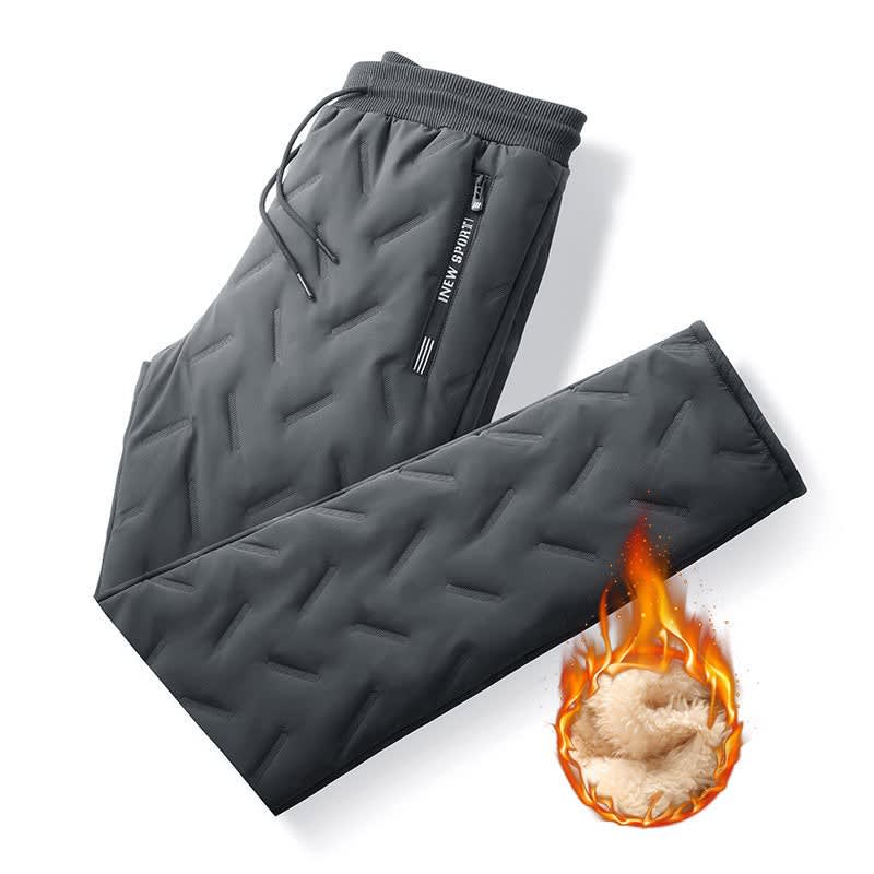 Wayne Quilted Sherpa Fleece Joggers_4
