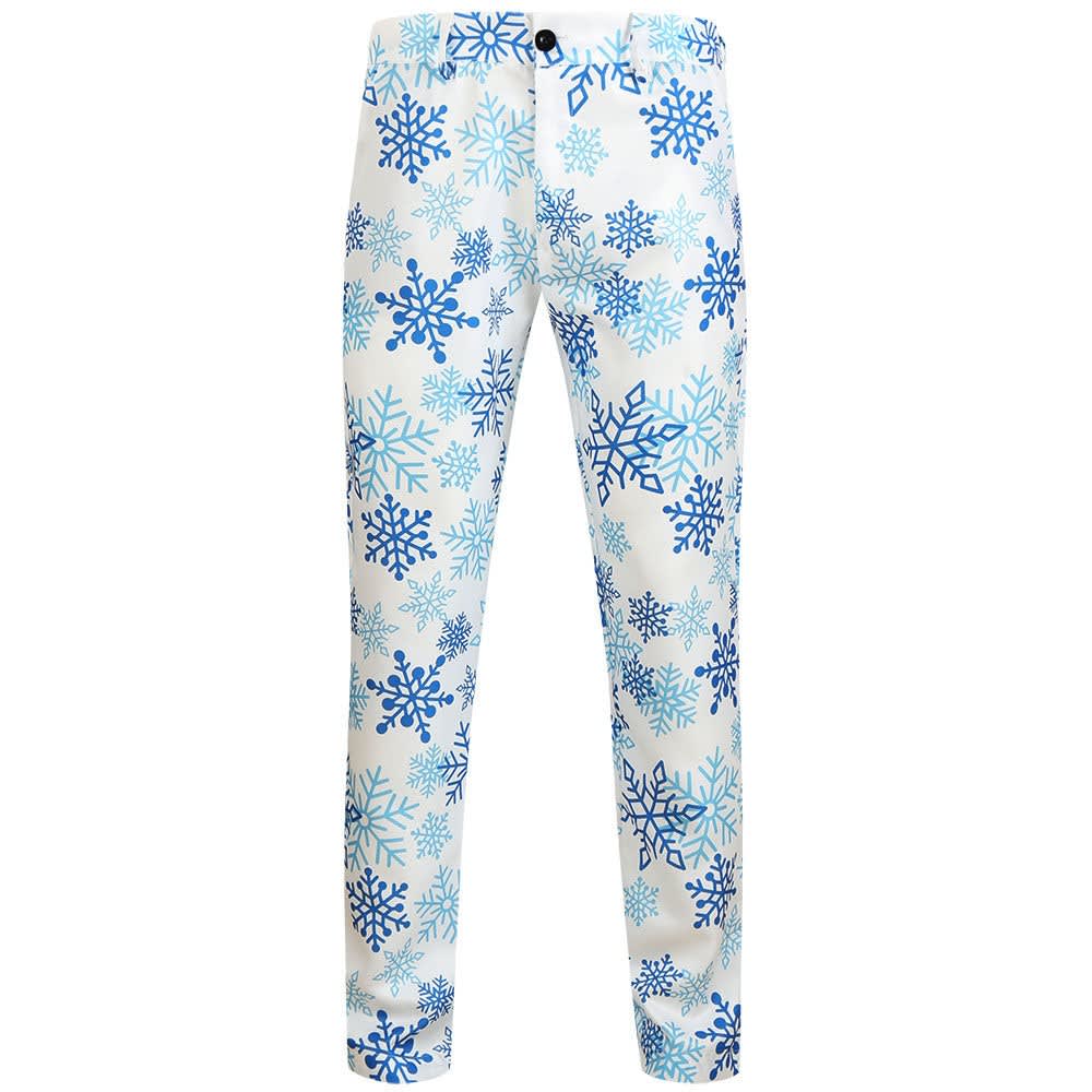 Carter Slim Fit Santa Print Christmas Chino Pants_10