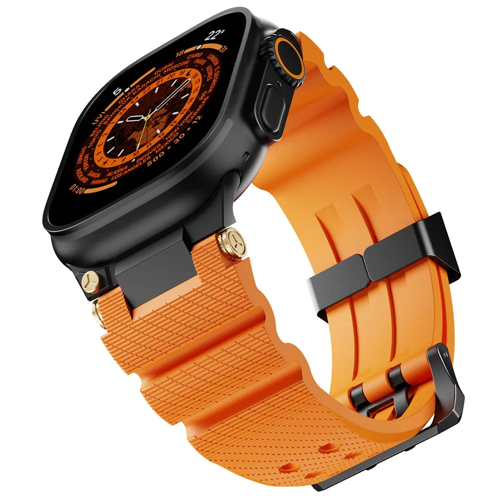 Renzo Nomad Silicone Apple Watch Band