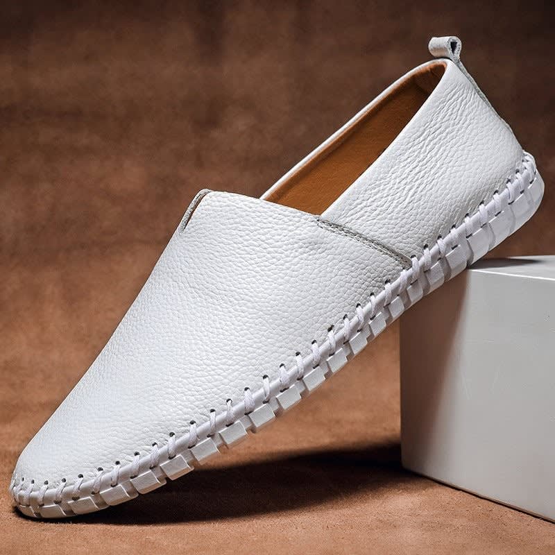 Kurt Genuine Leather Slip On Loafers_1