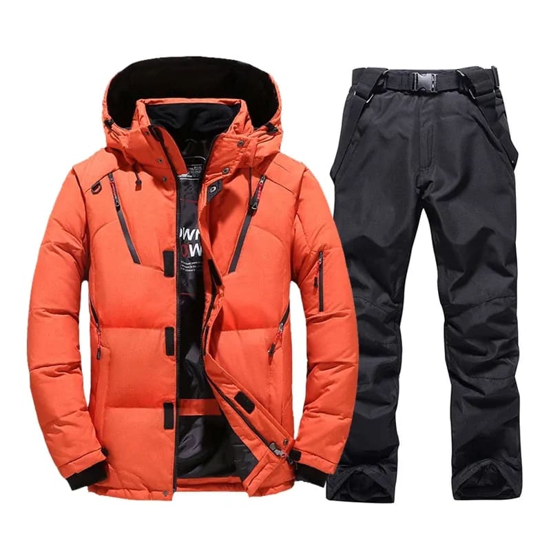 Joshua Windproof Down Ski Suit Jacket and Pants_3