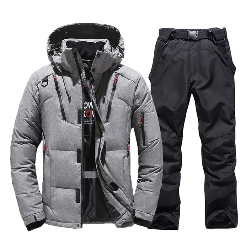 Joshua Windproof Down Ski Suit Jacket and Pants_4