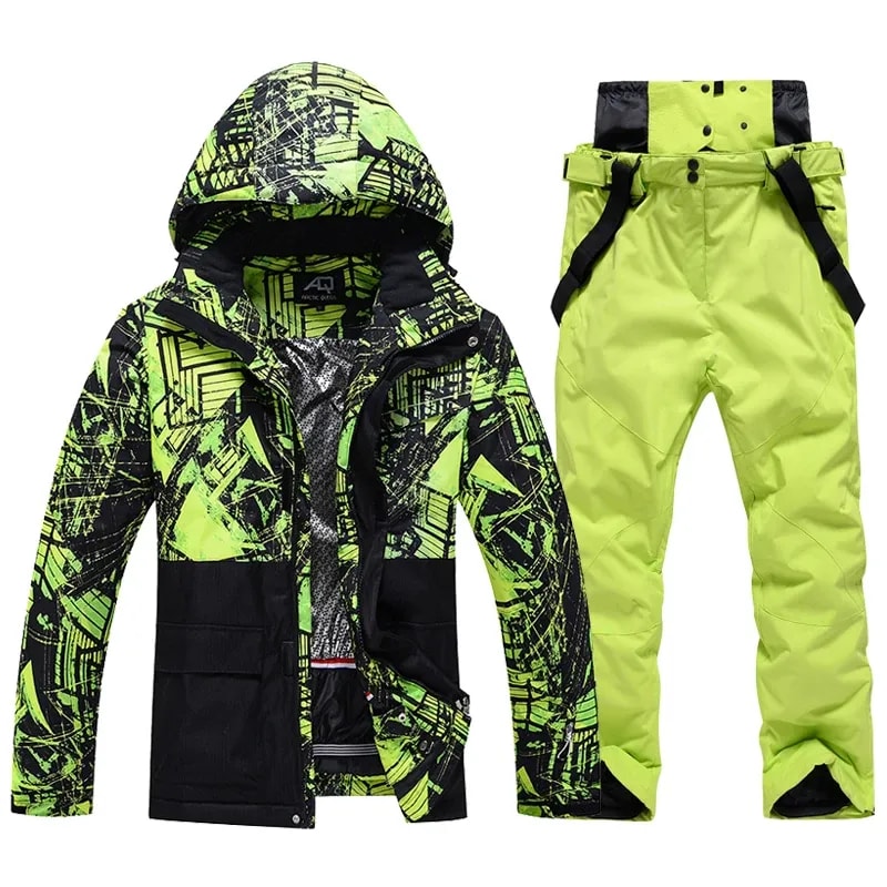 Kent Waterproof Insulated Ski Suit Jacket and Pants_4
