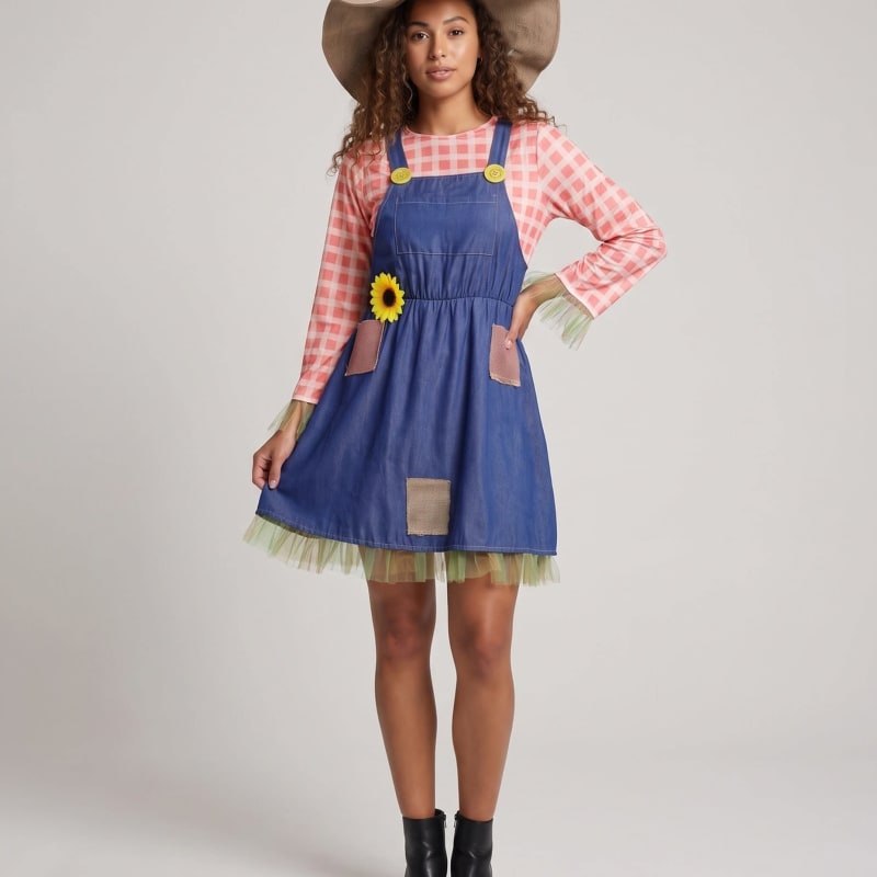Marina Sunflower Scarecrow Costume Set_1