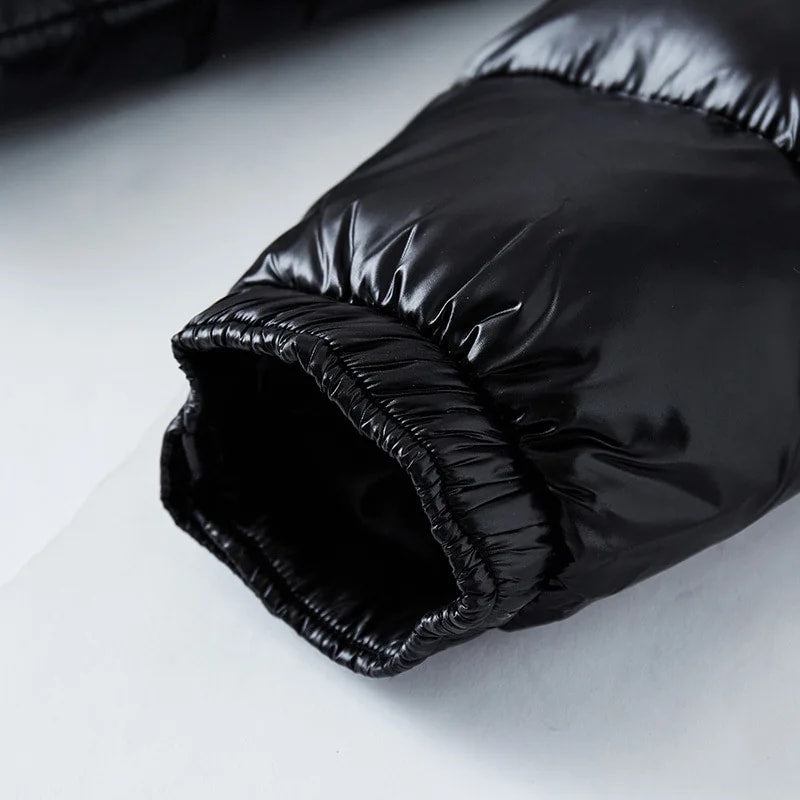Xavier Glossy Hooded Puffer Jacket_4