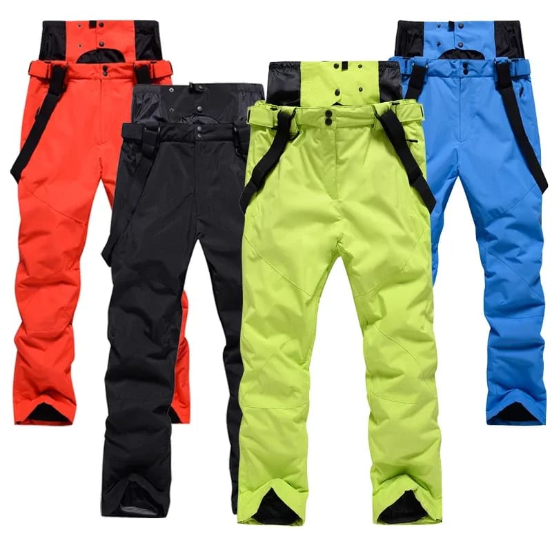 Loren Waterproof Insulated Ski Pants with Suspenders_1