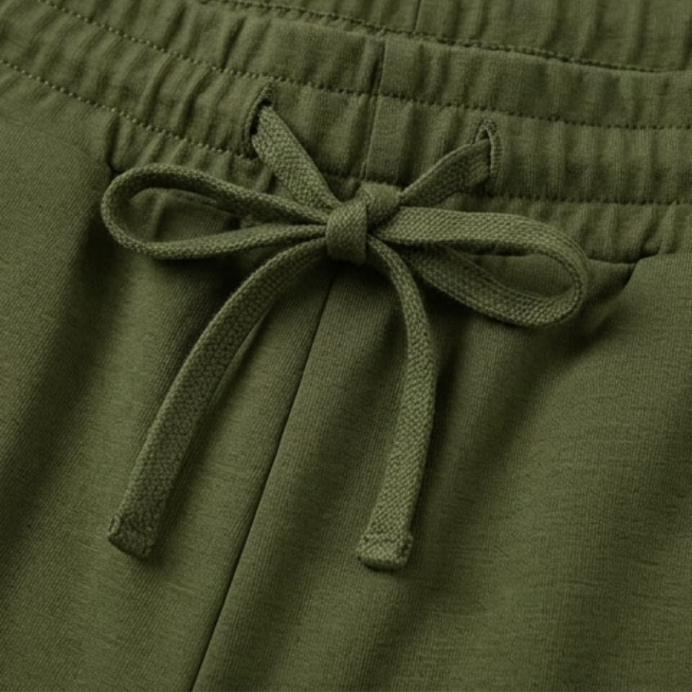 Delia Short Sleeve Tee and Jogger Two Piece Set with Pockets_11