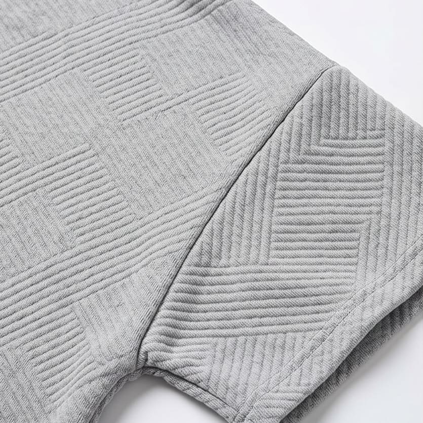 Clementine Textured Knit Short Sleeve Top and Cropped Wide Leg Pants Lounge Set_15