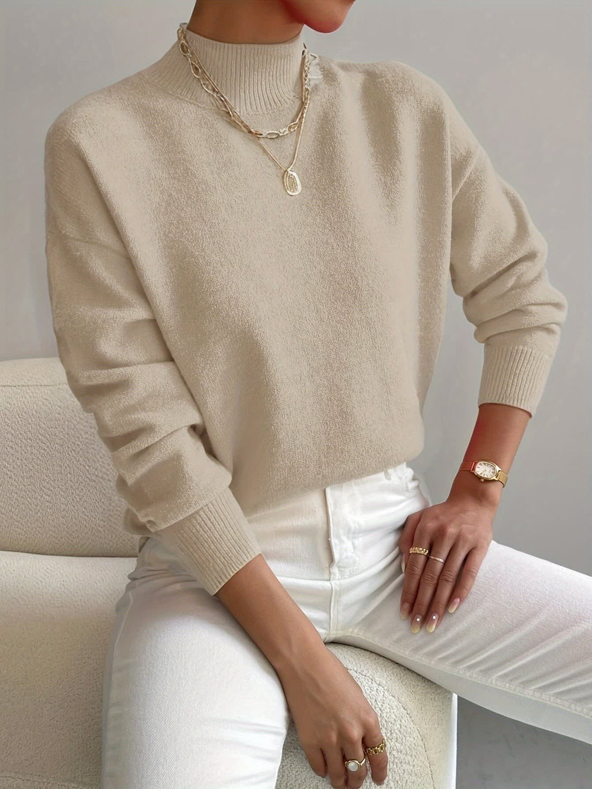 Deidre Relaxed Fit Mock Neck Sweater_5