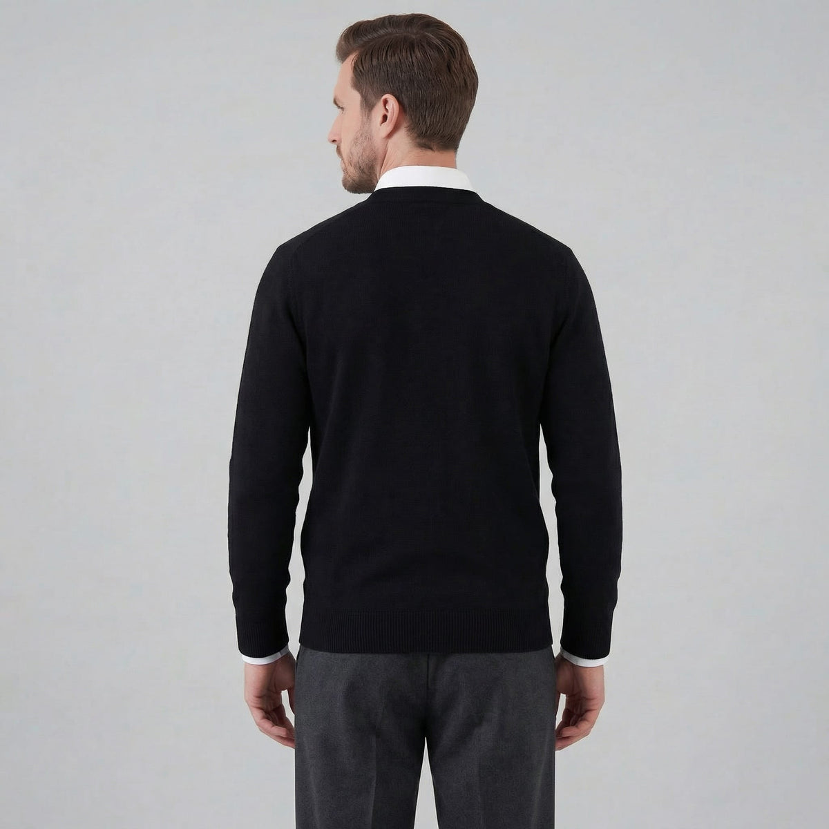 Logan Button Front V-Neck Cardigan_7