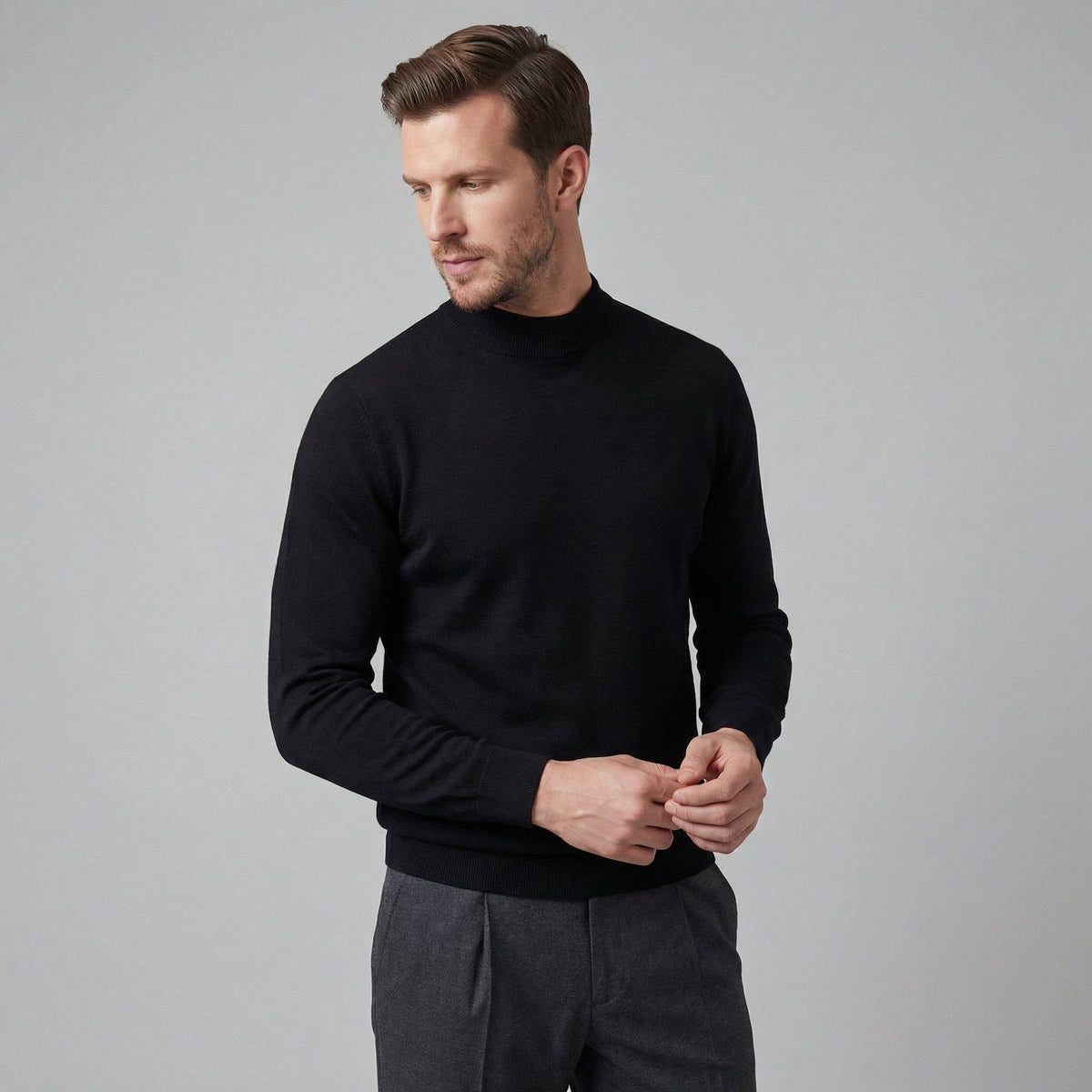 Wesley Wool Mock Neck Sweater_6