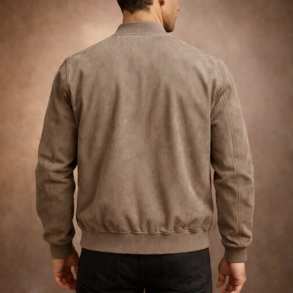 Stellan Faux Suede Bomber Jacket_4