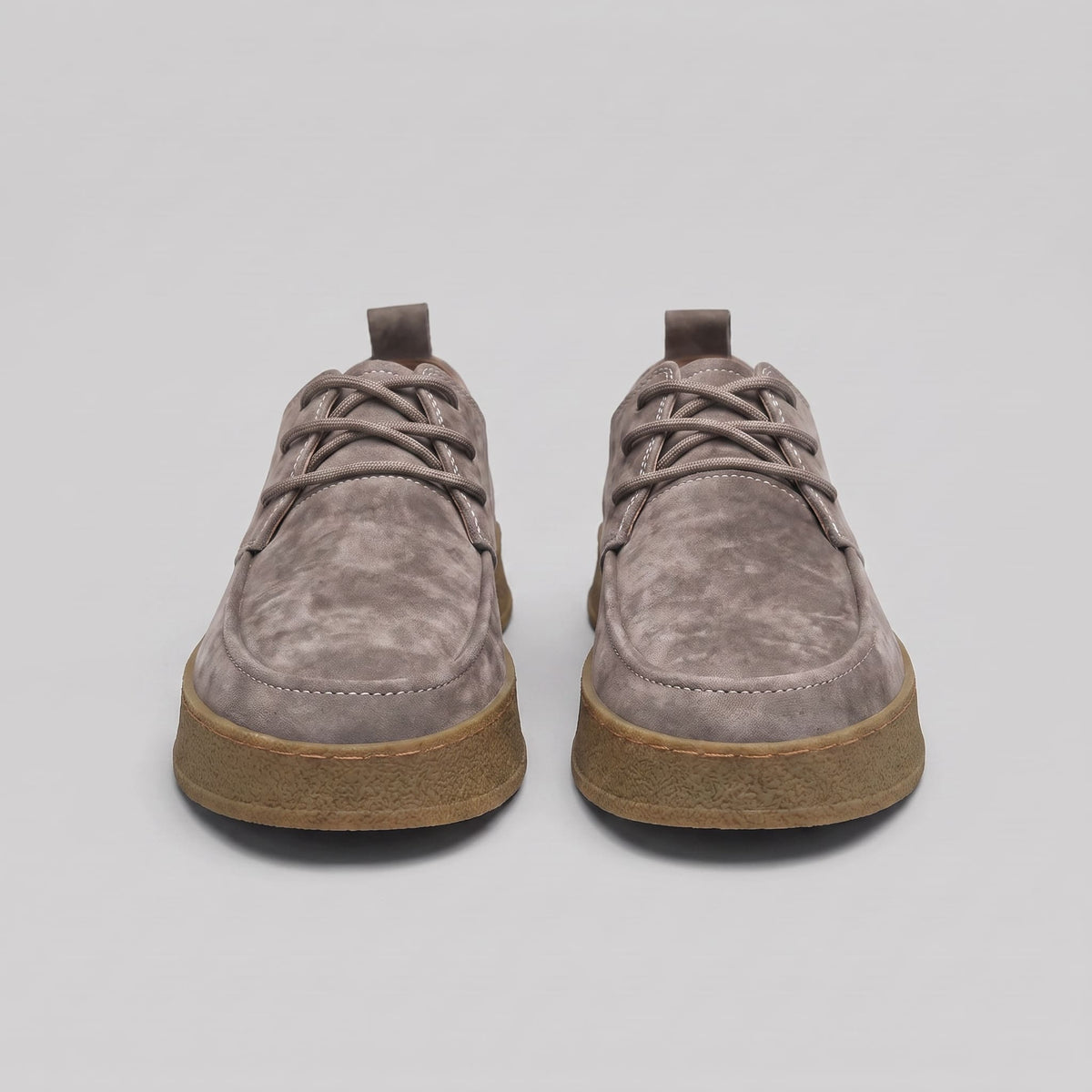Enrique Faux Suede Lace-Up Casual Shoes_2