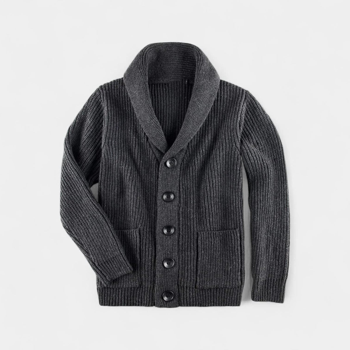 Nestor Wool Shawl Collar Cardigan_2