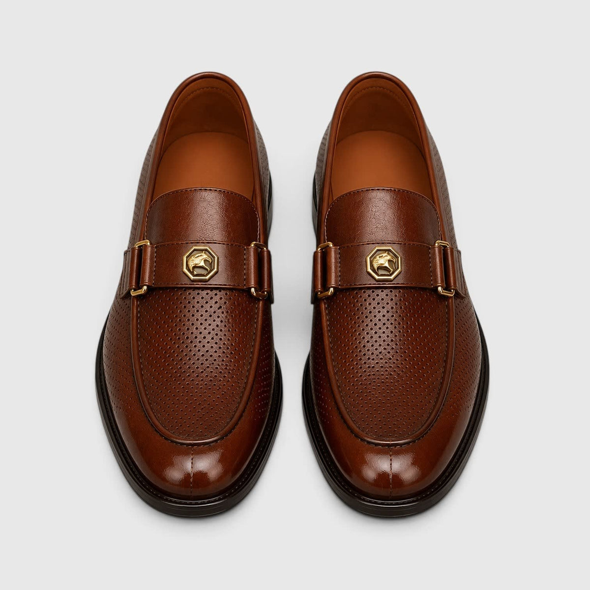 Logan Perforated Slip-On Loafers_8