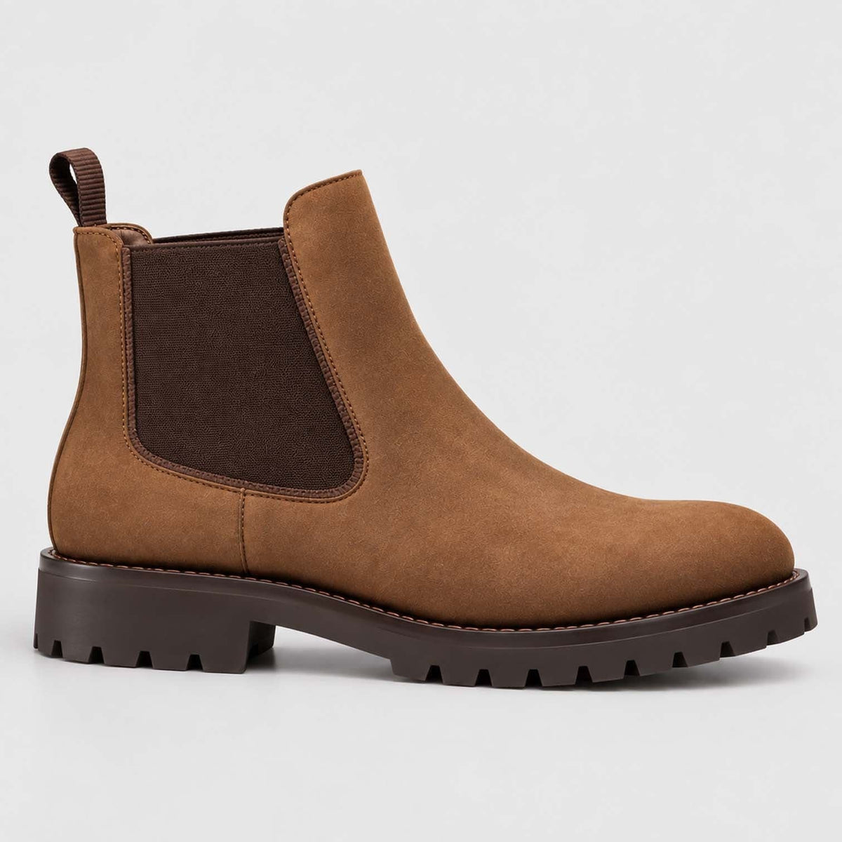 Nolan Suede Lug Sole Chelsea Boots_14