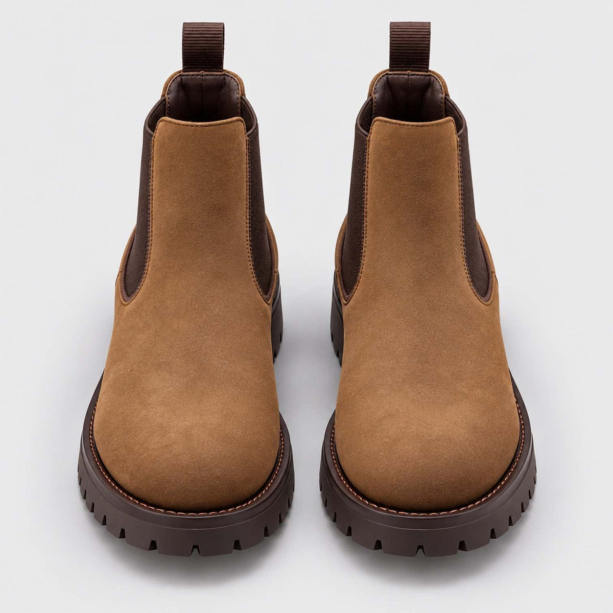 Nolan Suede Lug Sole Chelsea Boots_15
