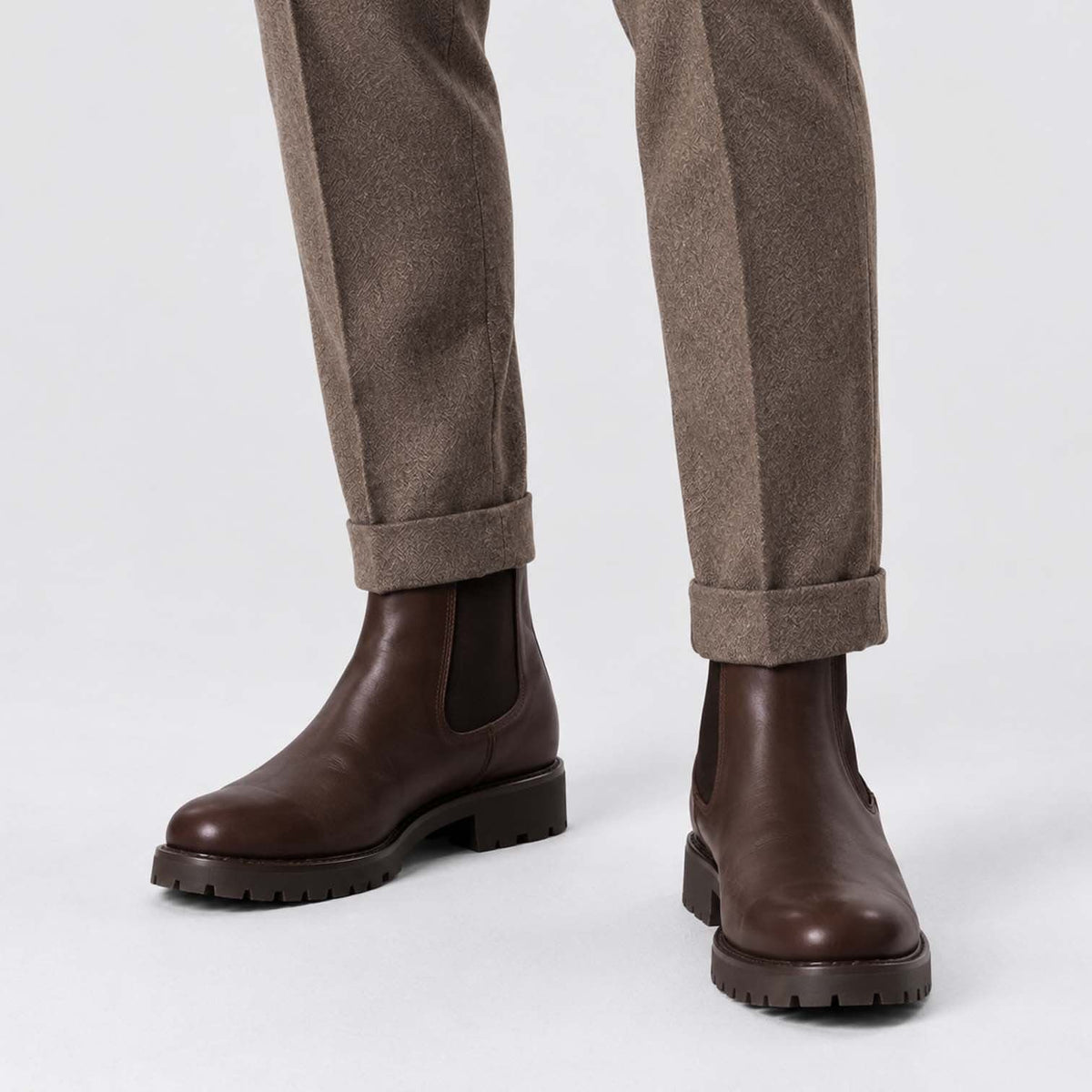 Nolan Suede Lug Sole Chelsea Boots_24