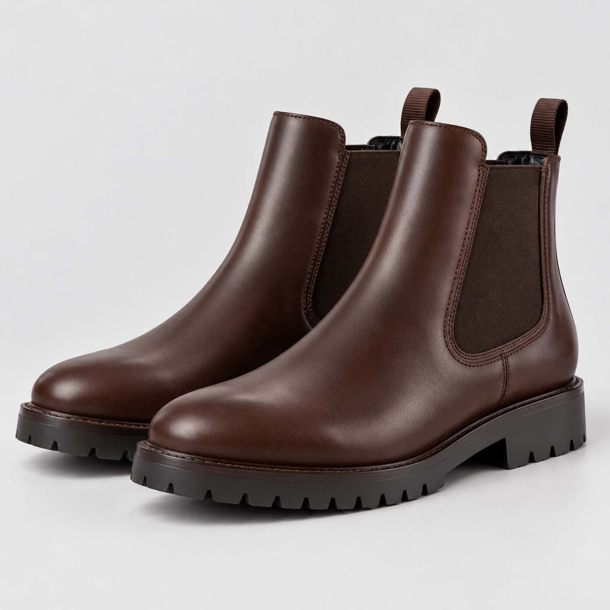 Nolan Suede Lug Sole Chelsea Boots_25