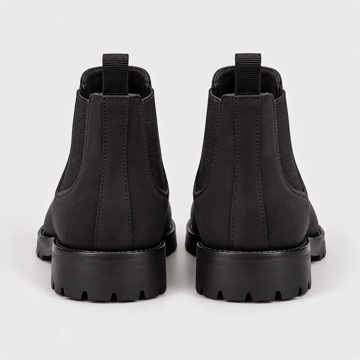 Nolan Suede Lug Sole Chelsea Boots_4