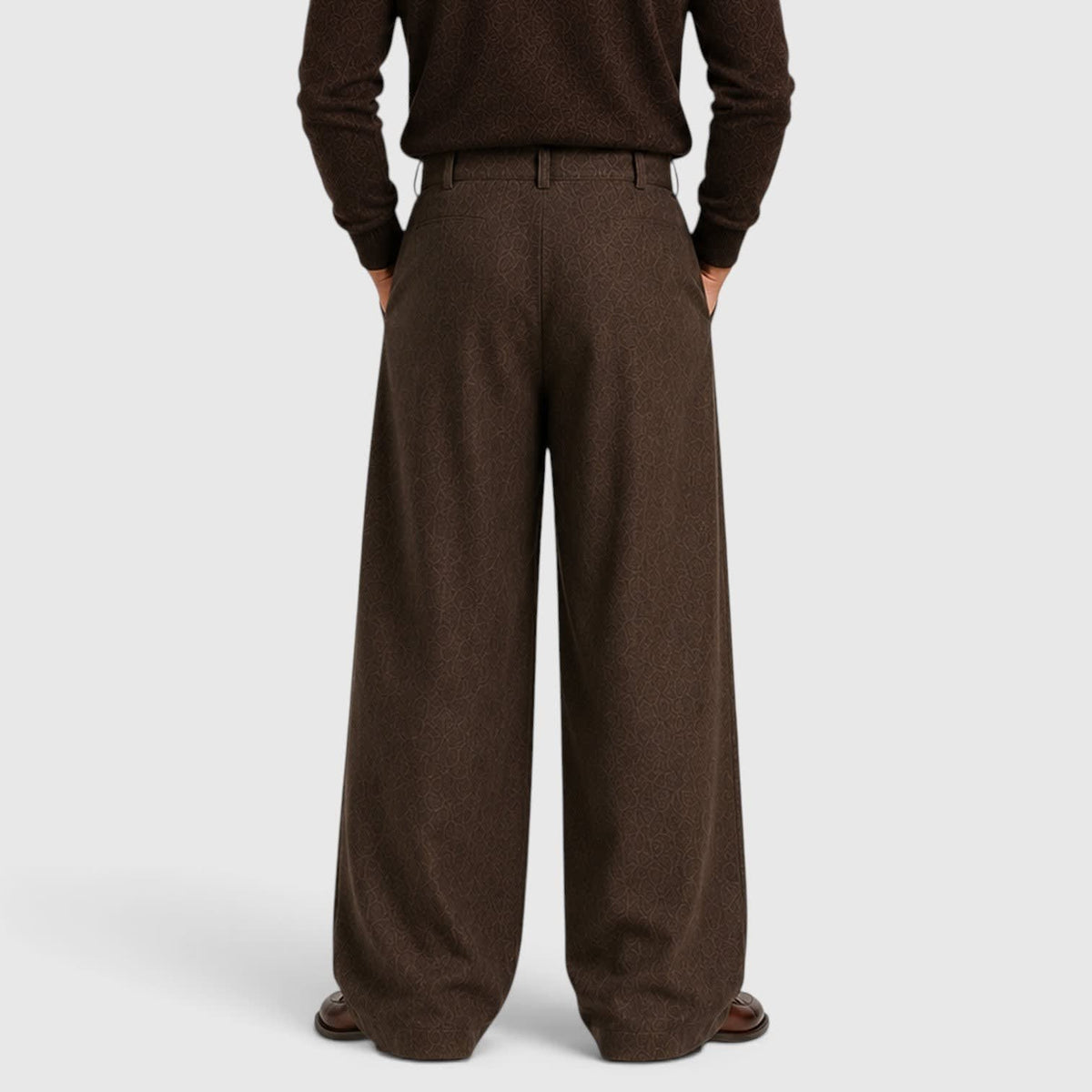 Sergio Belted Wide Leg Trousers_2